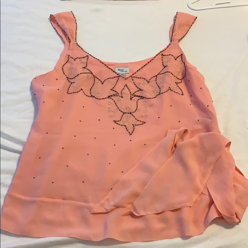 Mimi maternity blouse with bead details